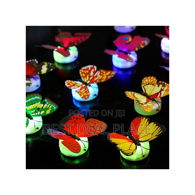 Glowing Butterfly Night Led Lamp Interior Lighting Decoration