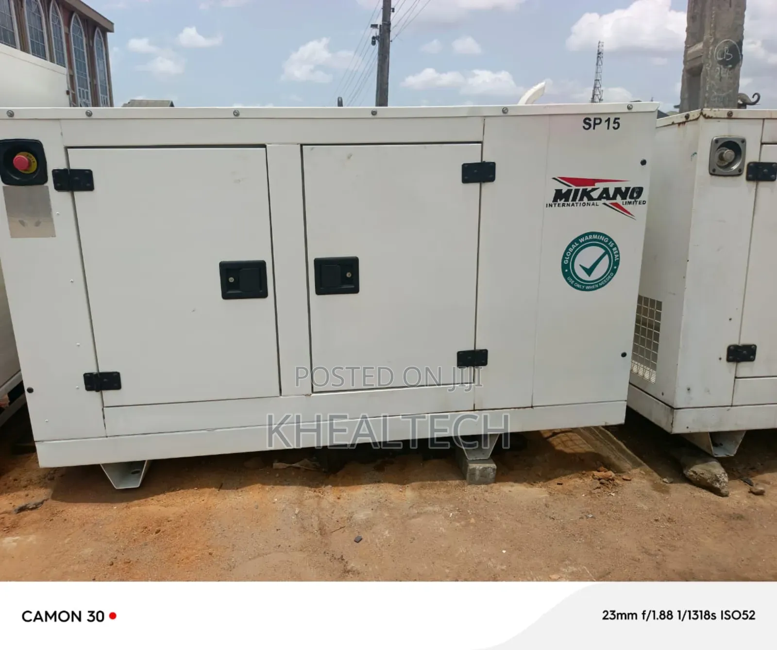 15kva Mikano Generatot