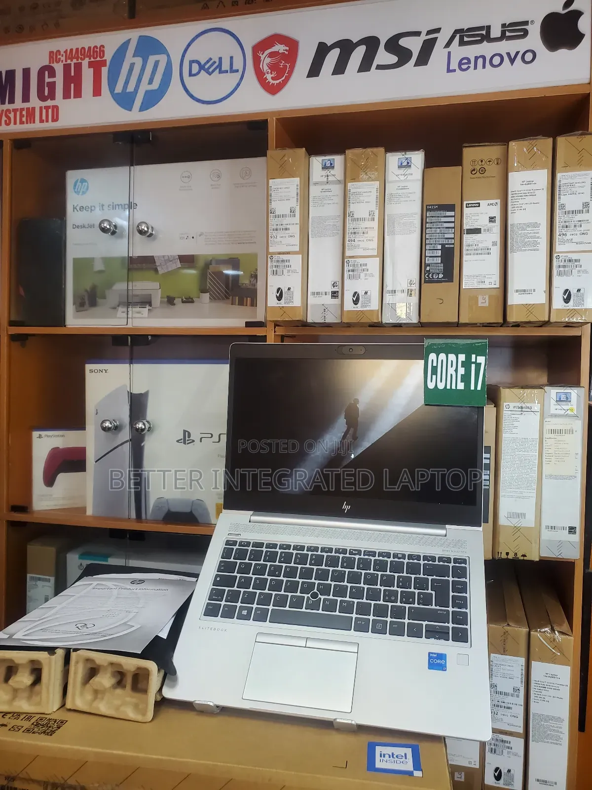 New Laptop HP EliteBook 830 G5 16GB Intel Core 7 SSD 256GB