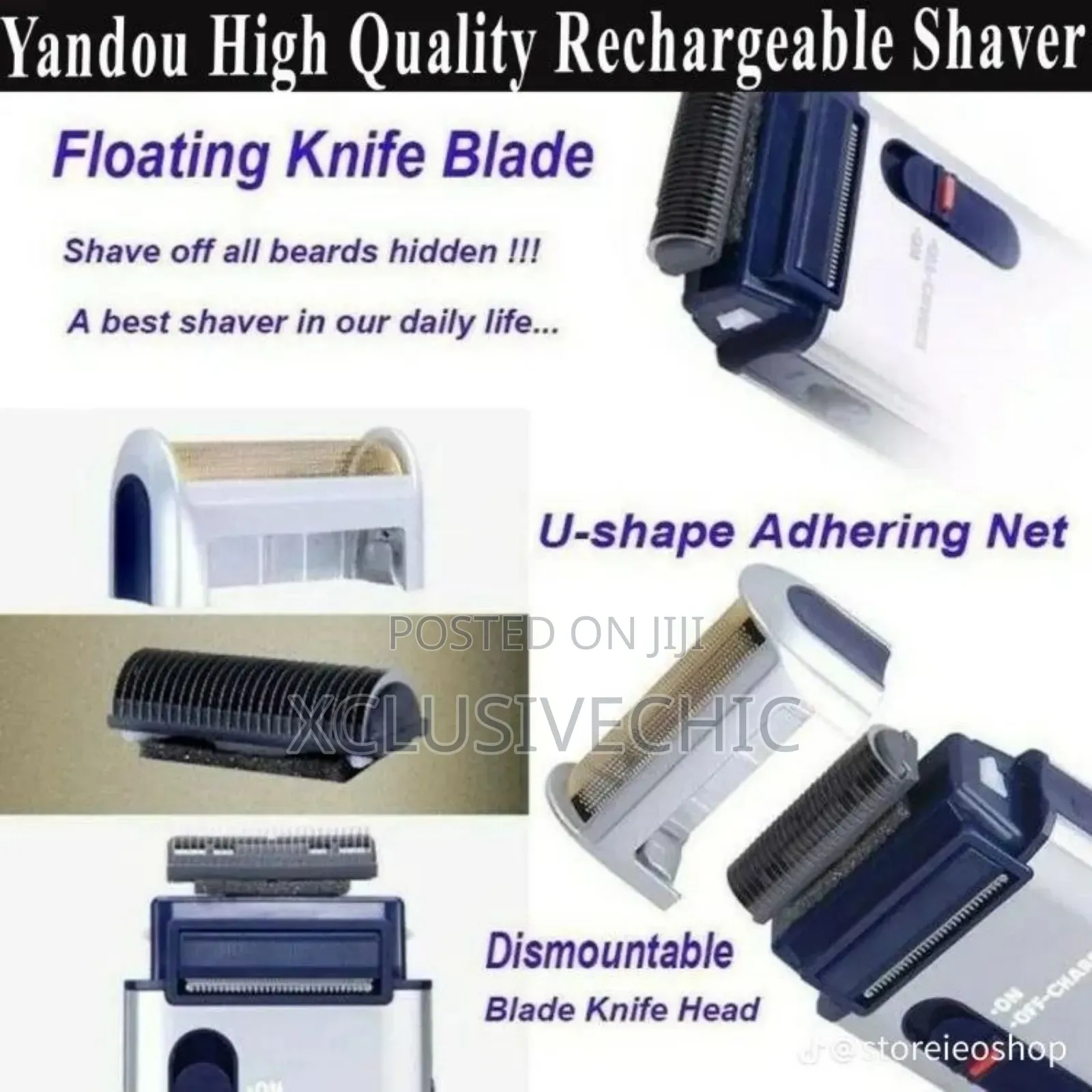 Rechargeable Yandou Shaver