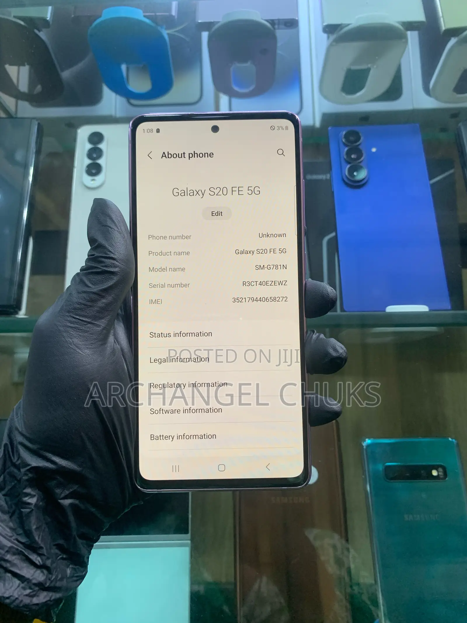 Samsung Galaxy S20 FE 5G 128 GB Pink