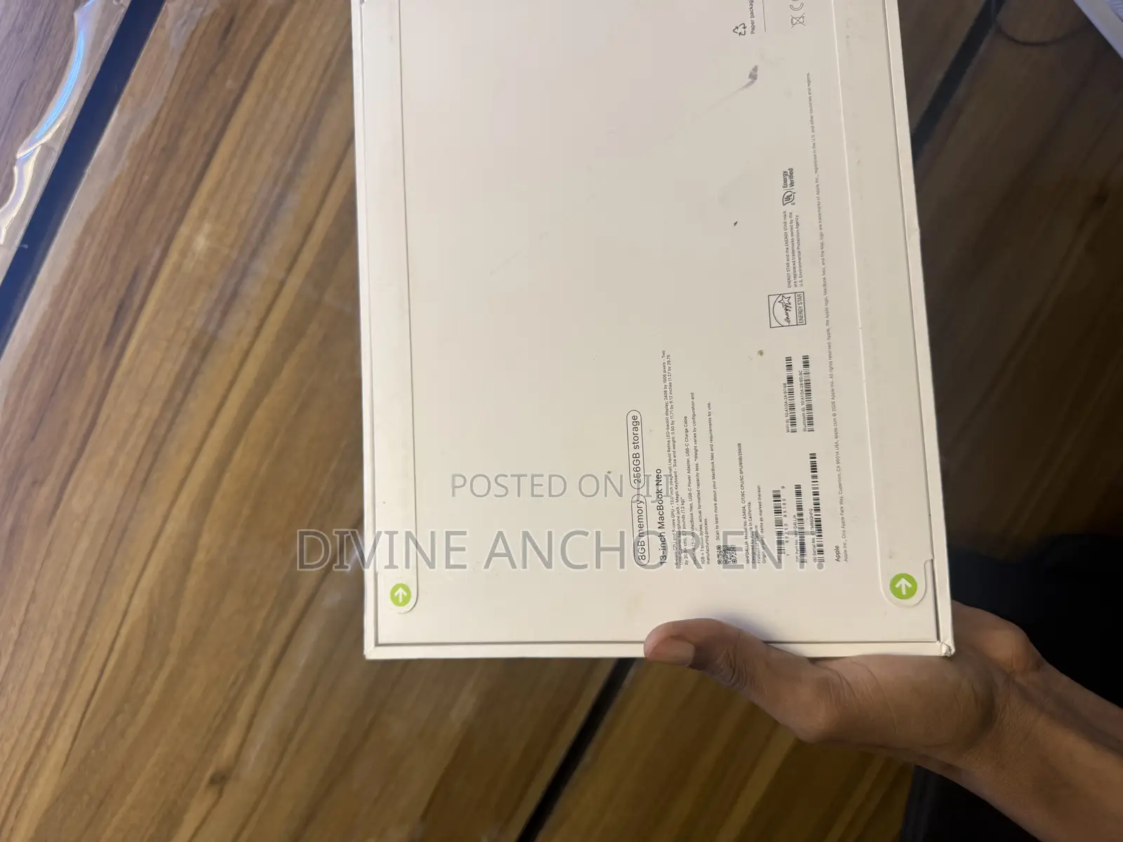 New Laptop Apple MacBook Neo 2026 8GB SSD 256GB