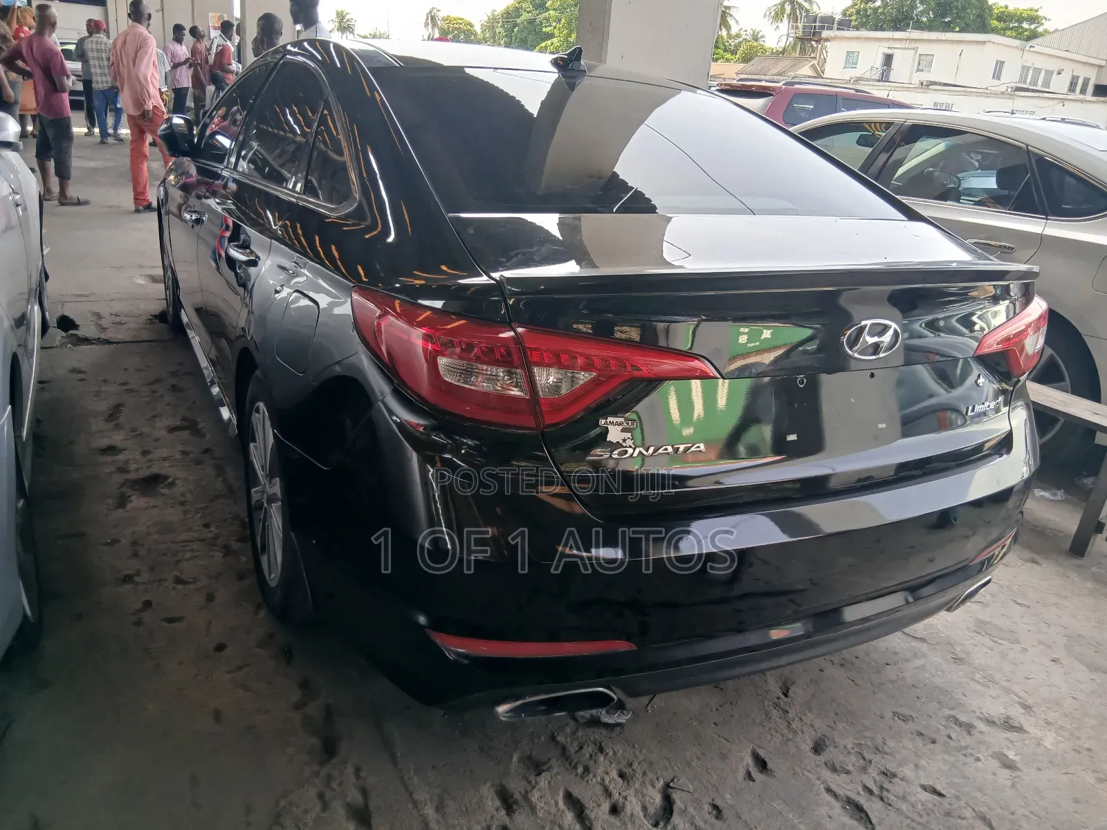Hyundai Sonata Sport 2.0T Sedan FWD (2.0L 4cyl 6A) 2016 Black