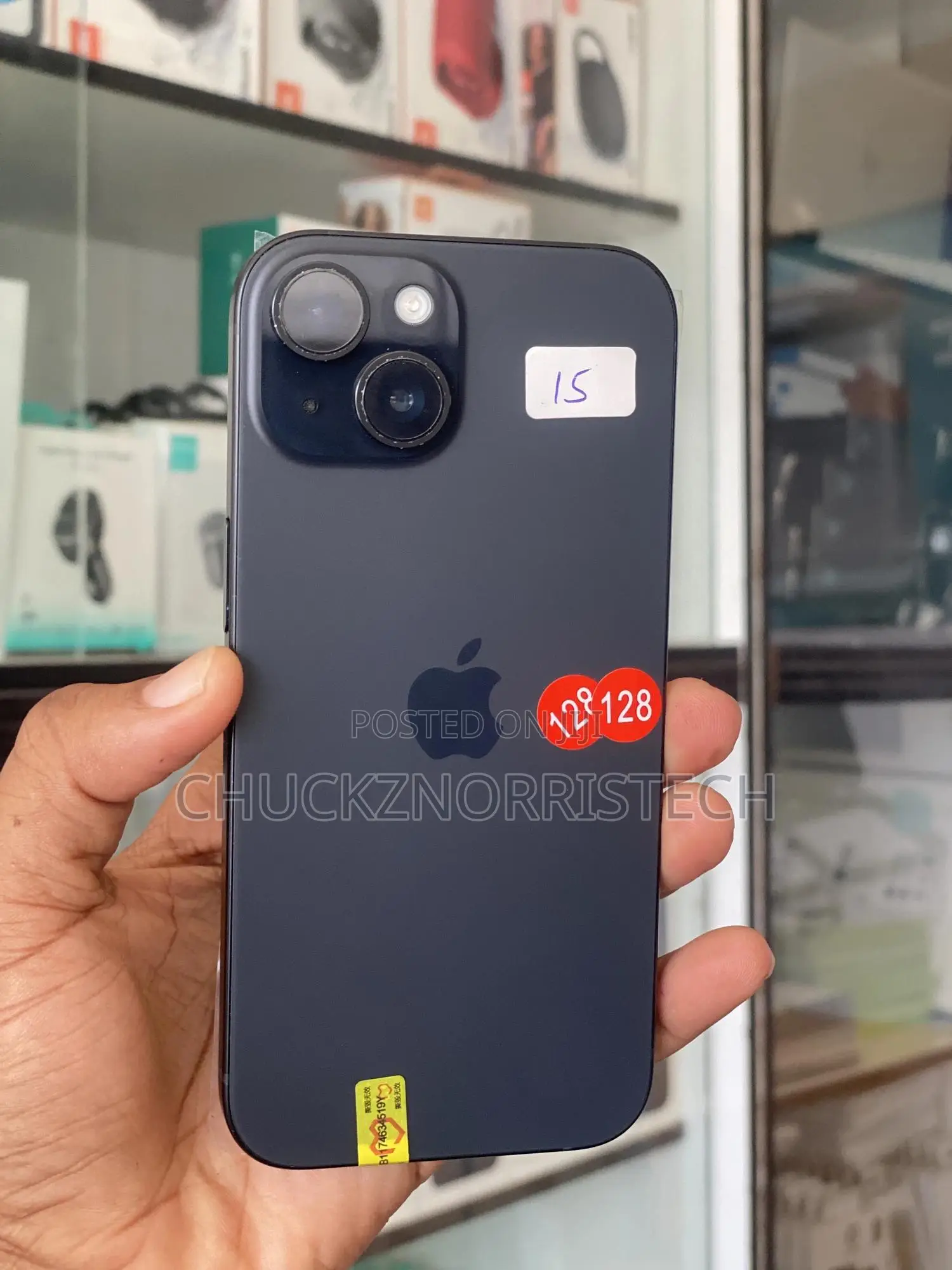 Apple iPhone 15 128 GB Black
