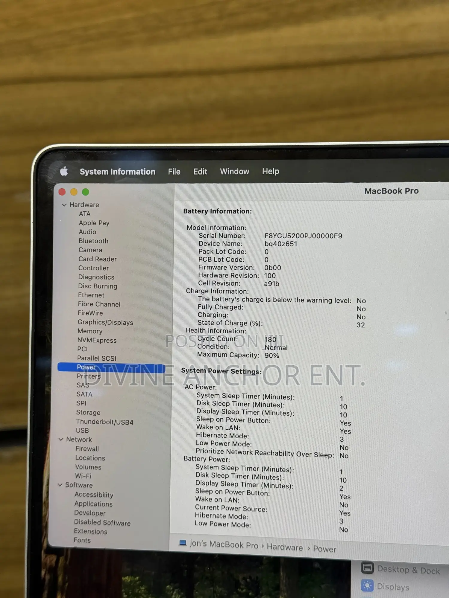 Apple MacBook Pro 2023 M3 Pro 16-inch 18GB Apple M3 Pro SSD 512GB