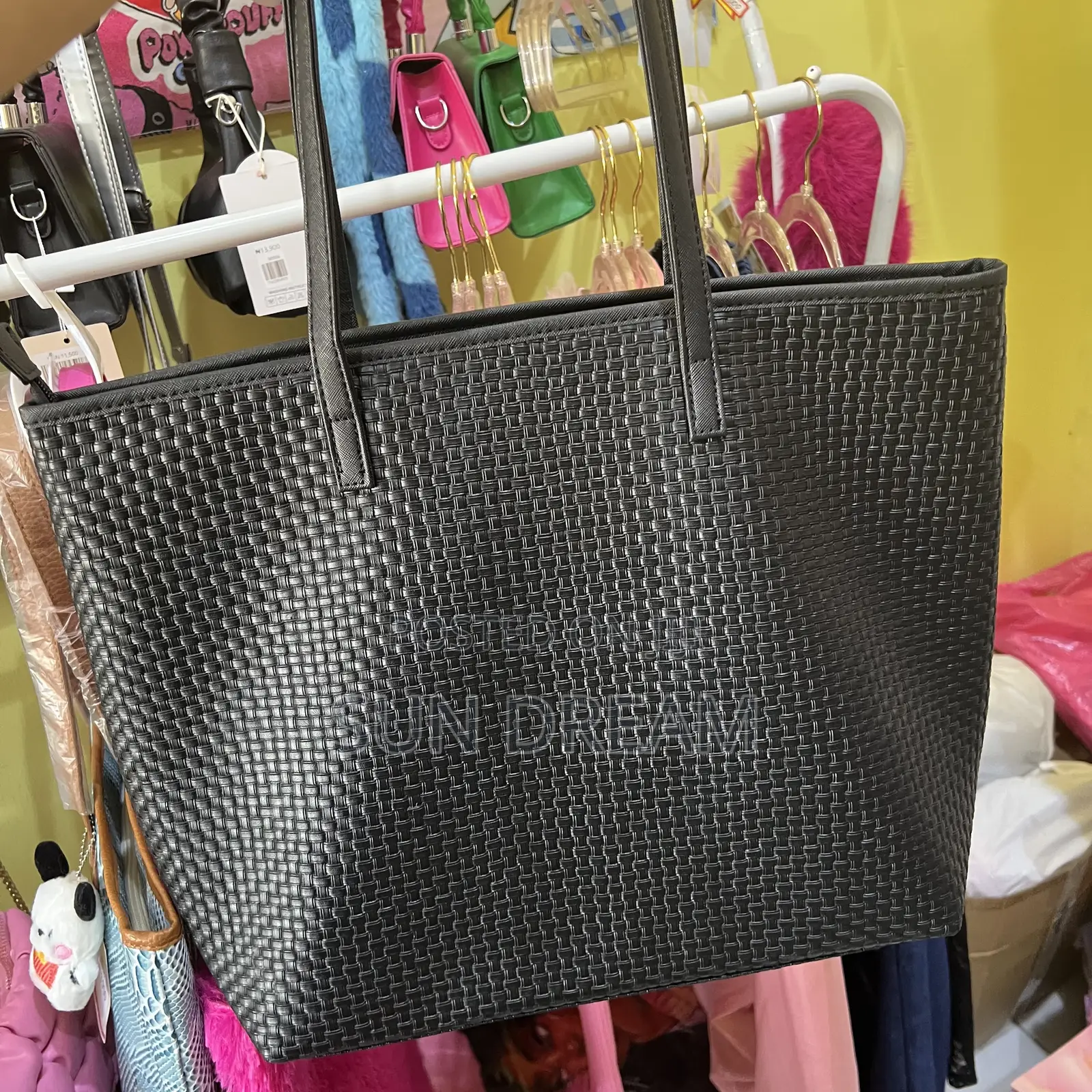 Black Tote Bag Woman Handbag Tote Bags
