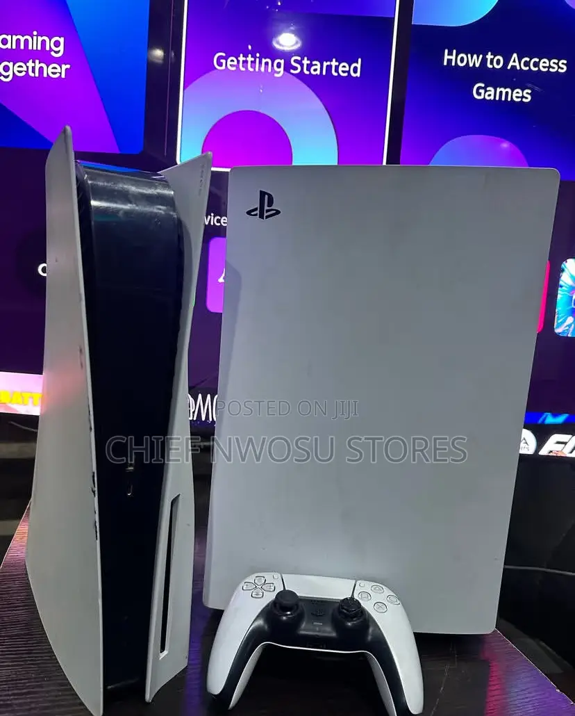 Uk Used Ps5 Gaming Console  2 Dualshock Pad//Power Cable//Hdmi Cable