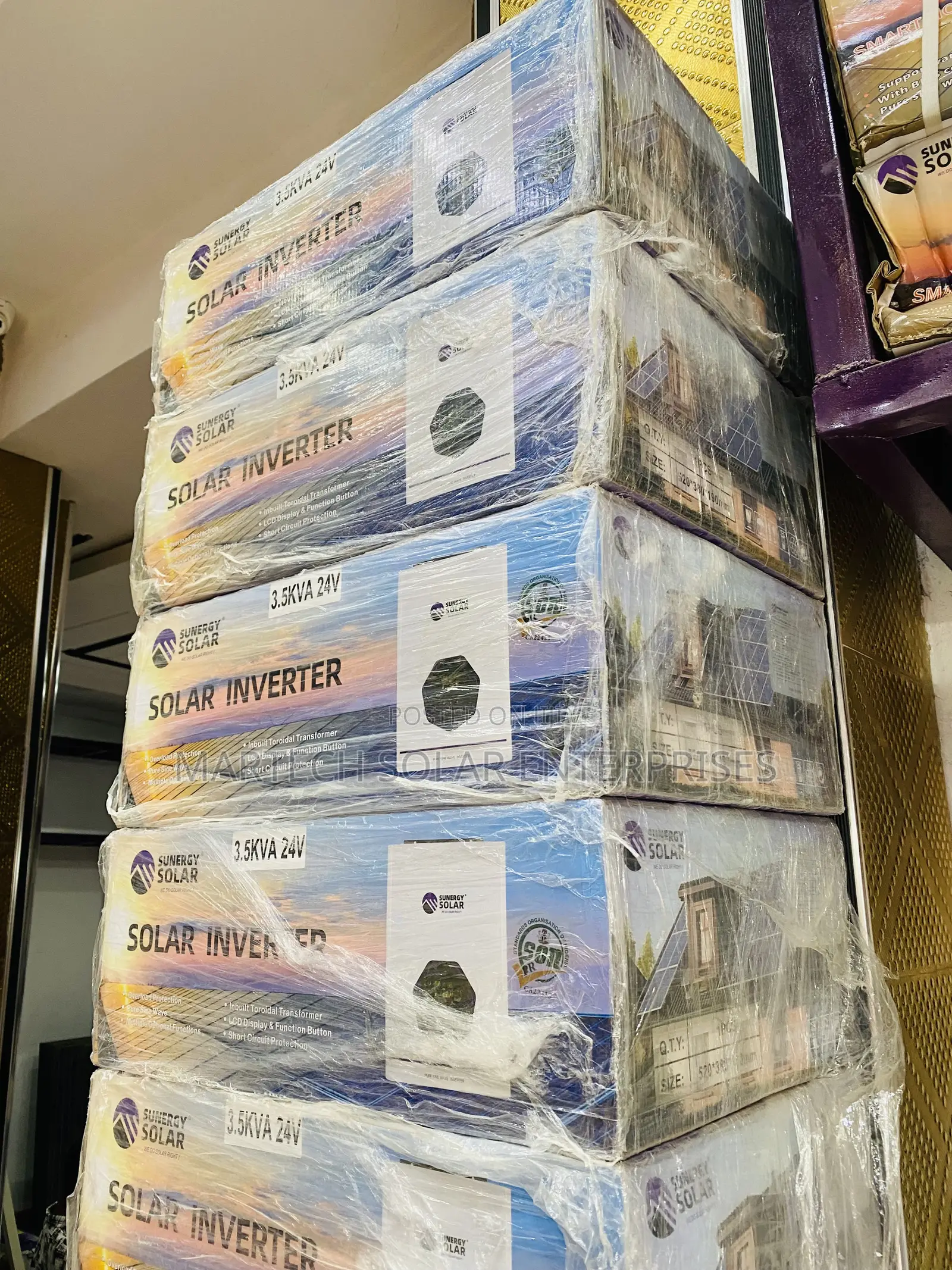 3.5kva Pure Sine Wave Sunenergy Solar Inverter 24v