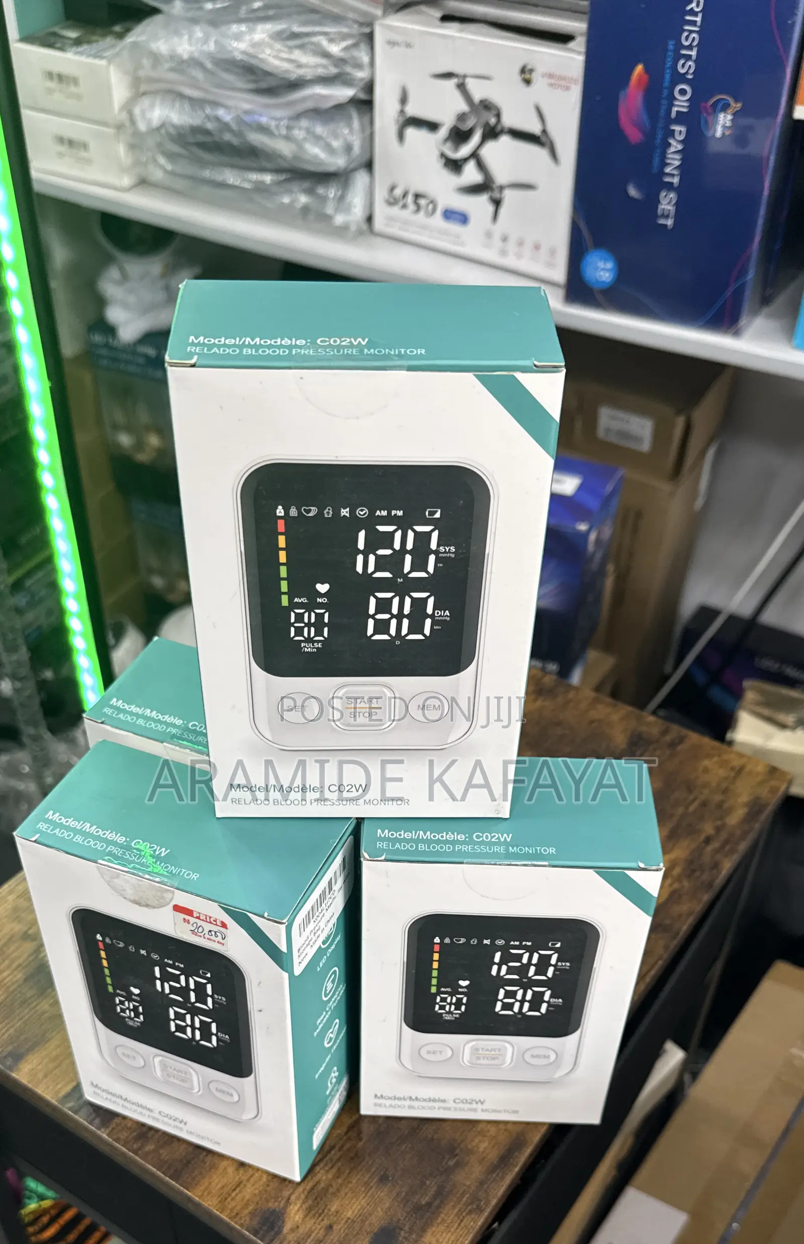 Relado Blood Pressure Monitor (Co2w)