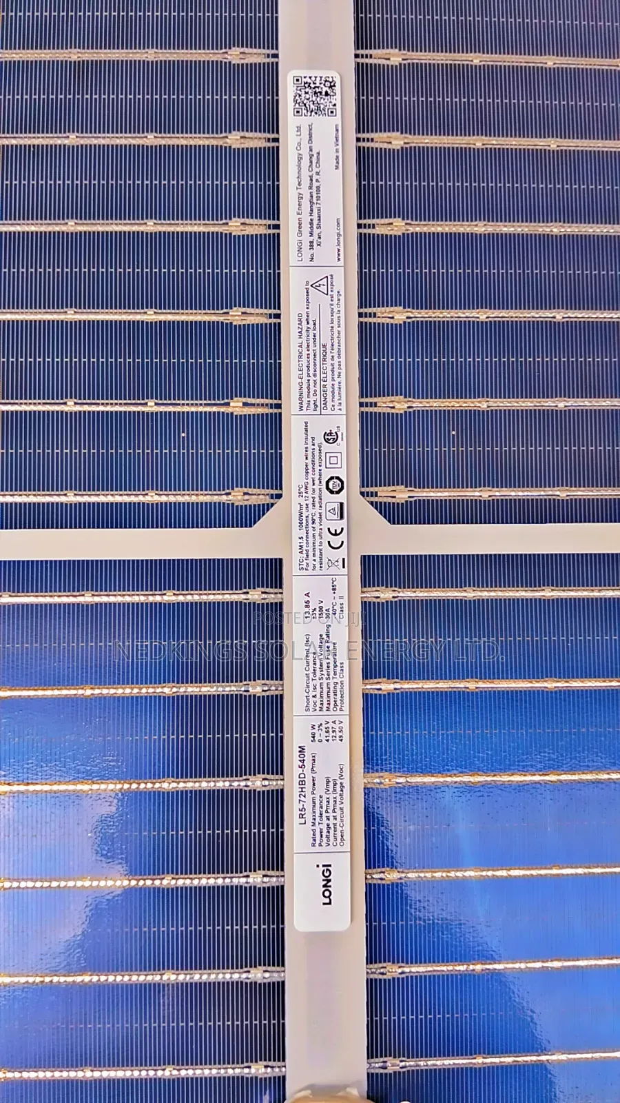 540watts Longi Solar Panel