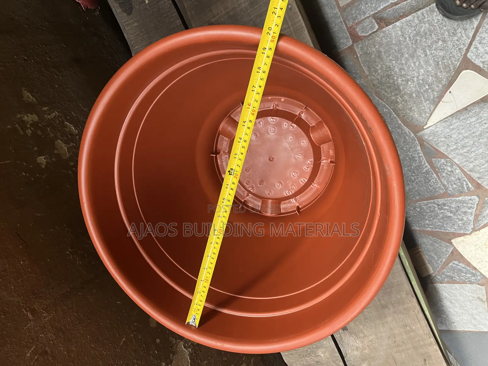 Big Plastic Plant Flower Pots
