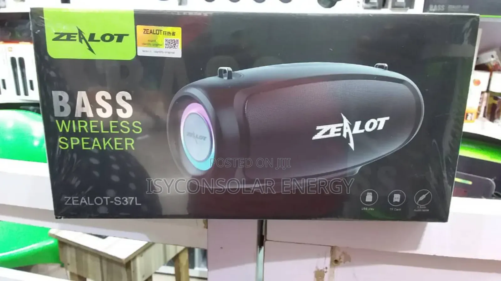 S37l Zealot Bass Wireless Speaker