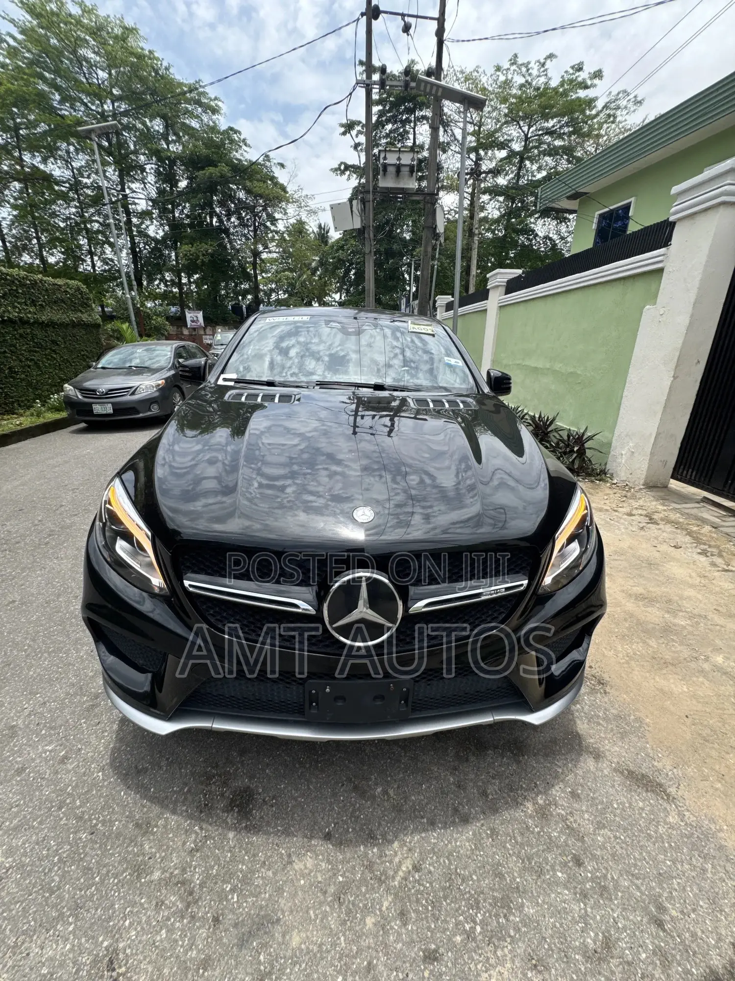 Mercedes-Benz GLE-Class AMG GLE 43 4MATIC 2017 Black