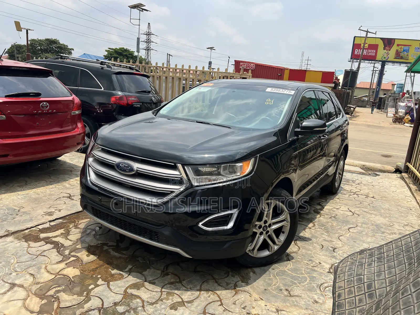 Ford Edge Titanium 4dr AWD (2.0L 4cyl 6A) 2016 Black