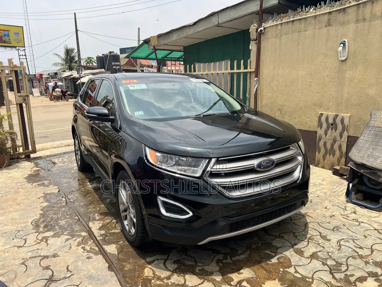 Ford Edge Titanium 4dr AWD (2.0L 4cyl 6A) 2016 Black