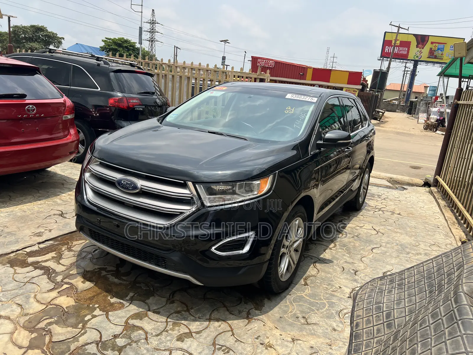 Ford Edge Titanium 4dr AWD (2.0L 4cyl 6A) 2016 Black