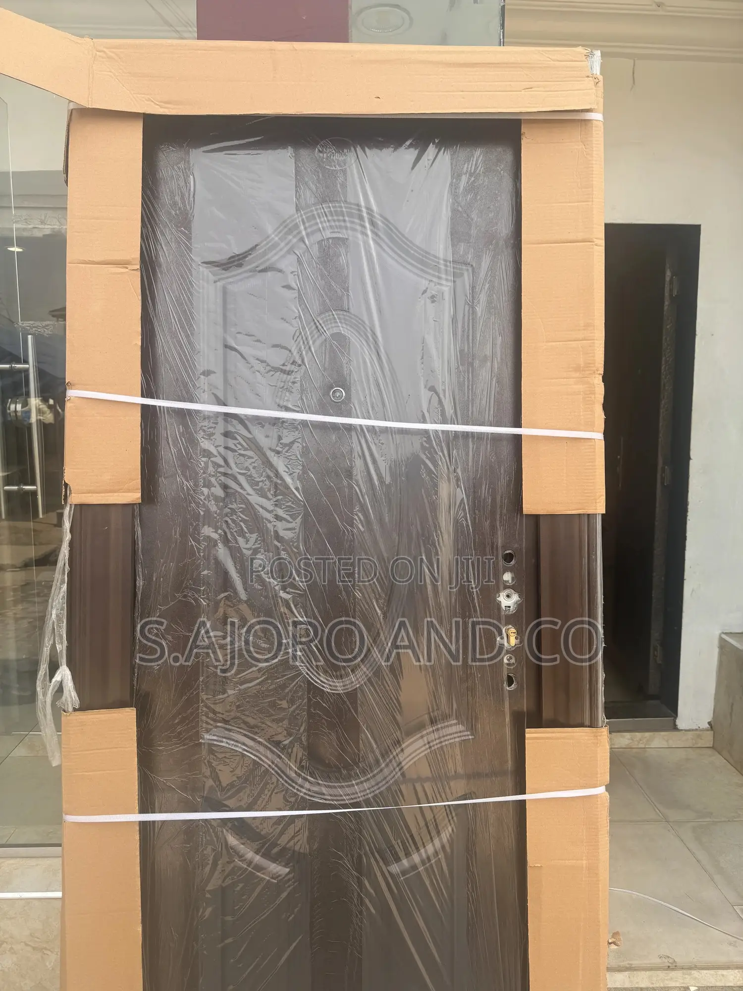 Harmony Security Steel Door; 3ft Room Door Available in Brown White