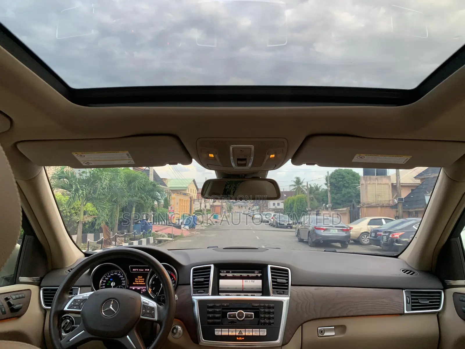 Mercedes-Benz M Class ML 350 4Matic 2013 Gold
