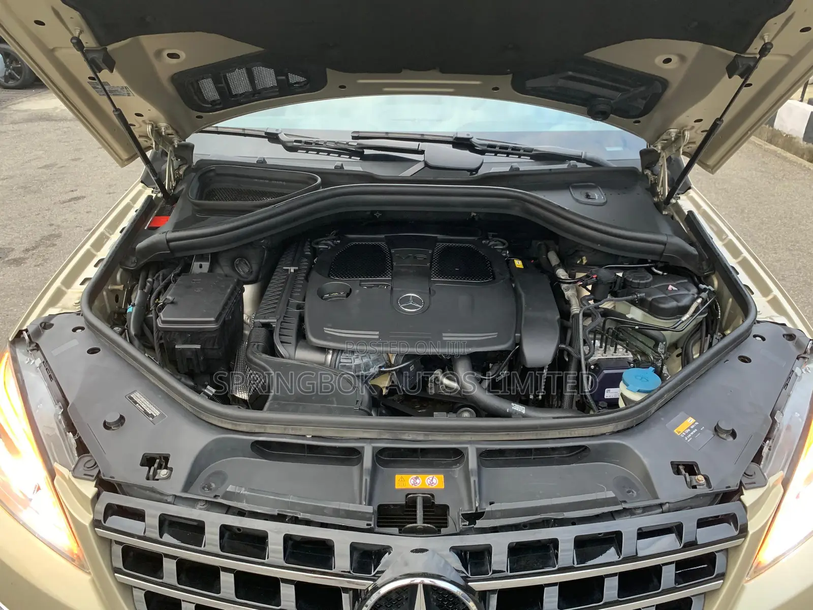 Mercedes-Benz M Class ML 350 4Matic 2013 Gold