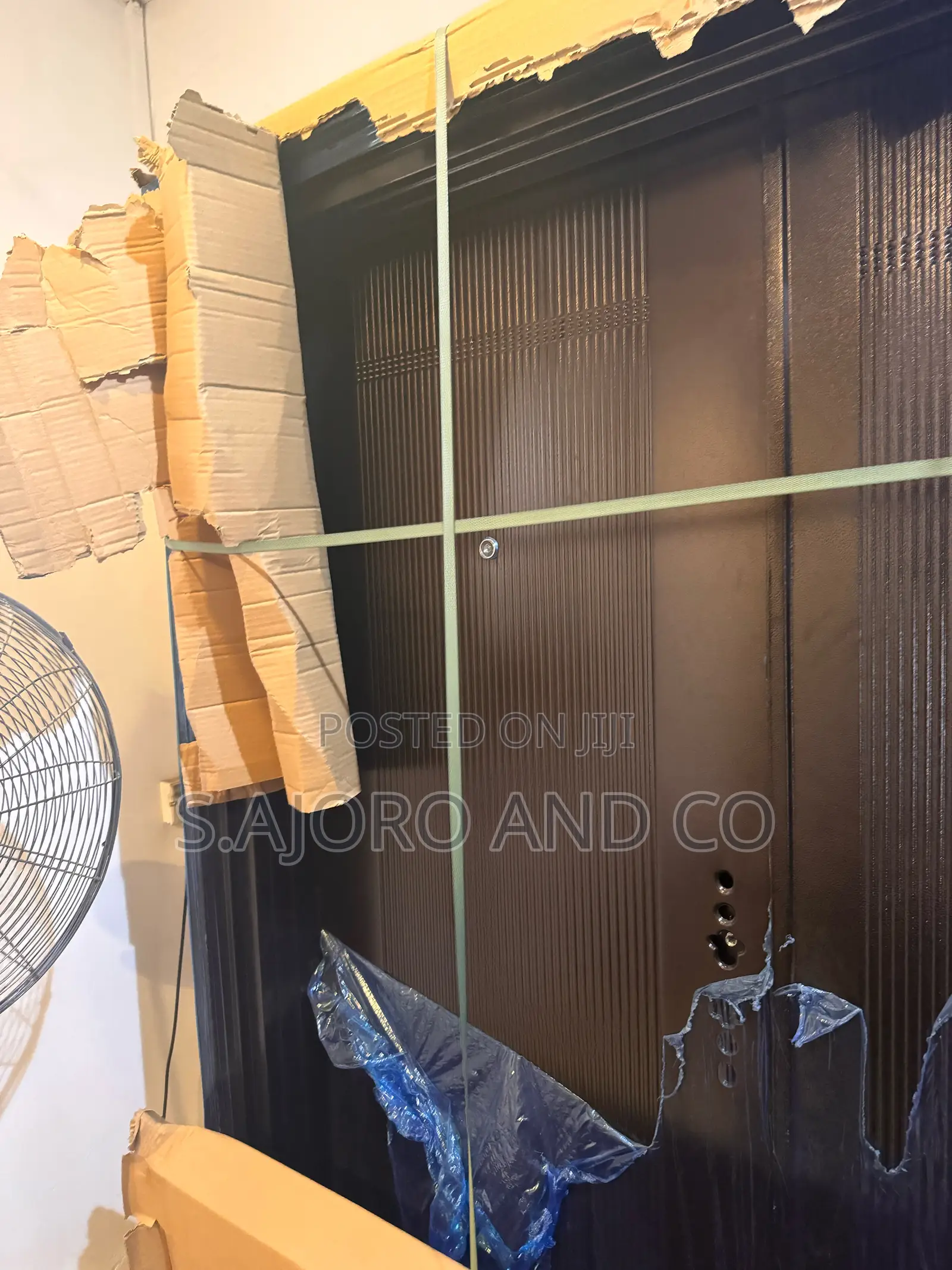 4ft by 7ft Jiuhua Security Steel Entrance Door