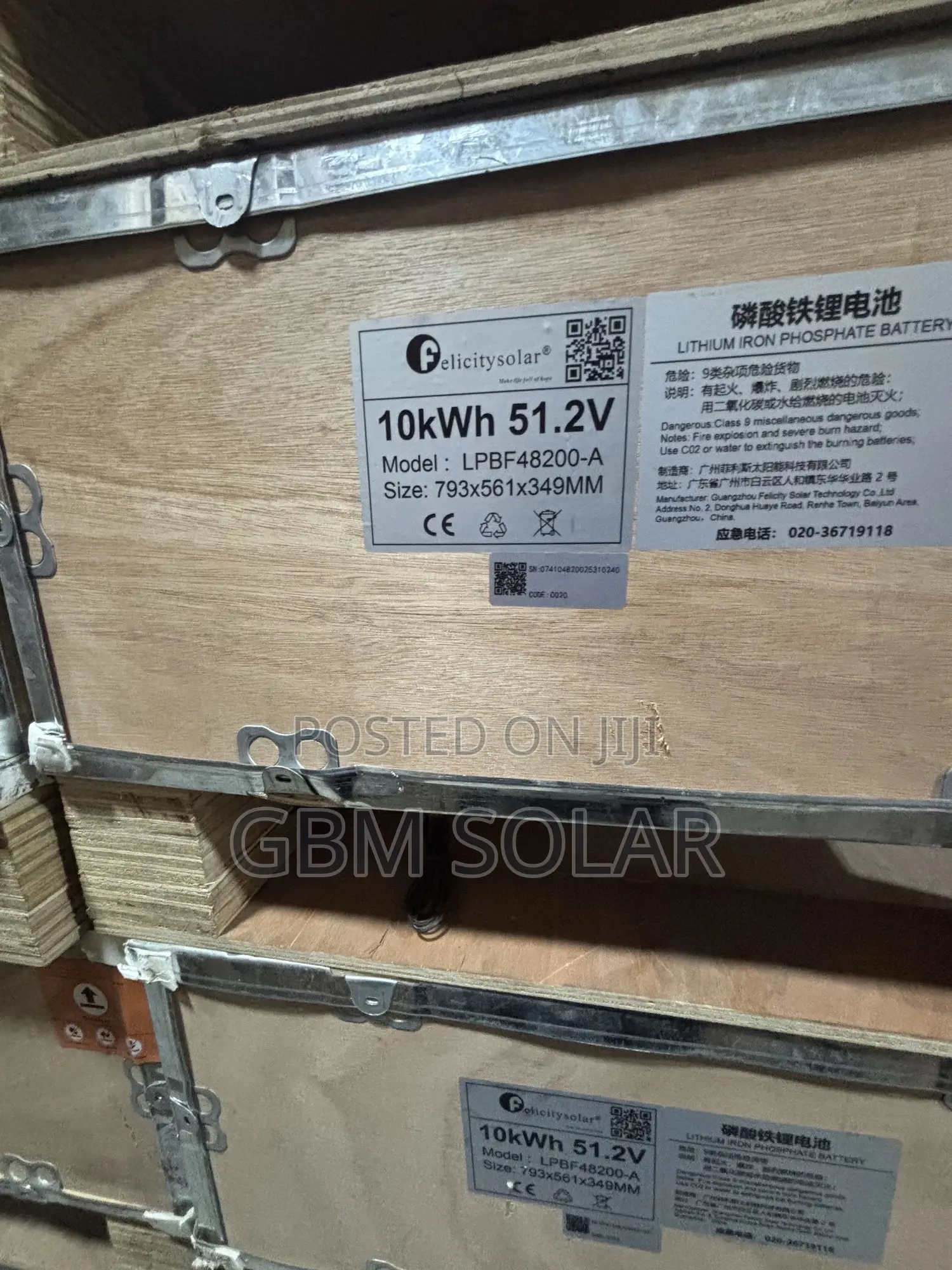 10kwh 48v Lithium Felicity Battery