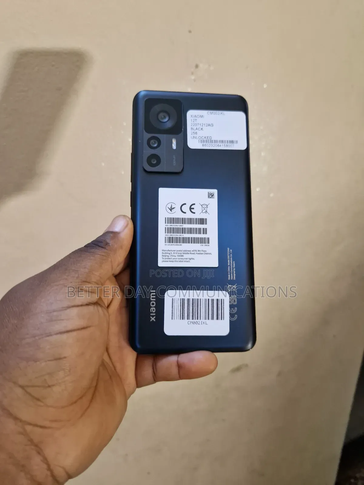Xiaomi 12T 256 GB Black