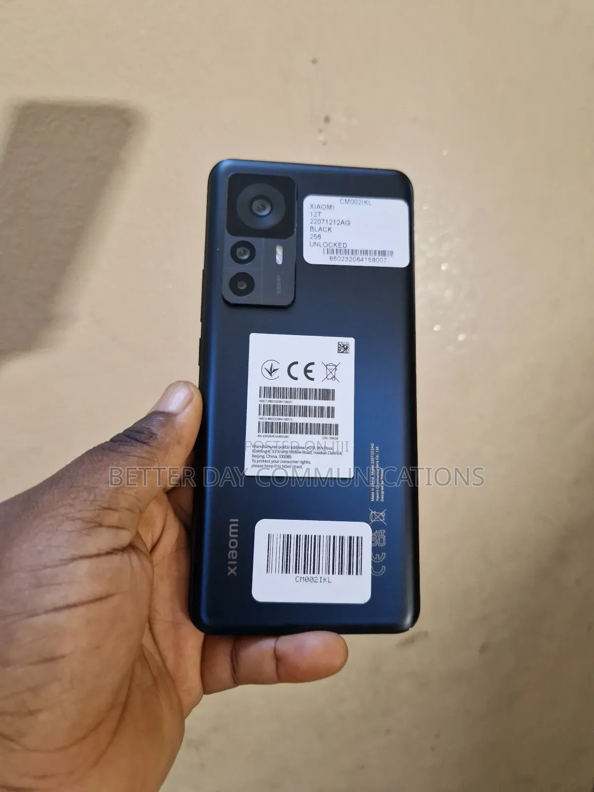 Xiaomi 12T 256 GB Black