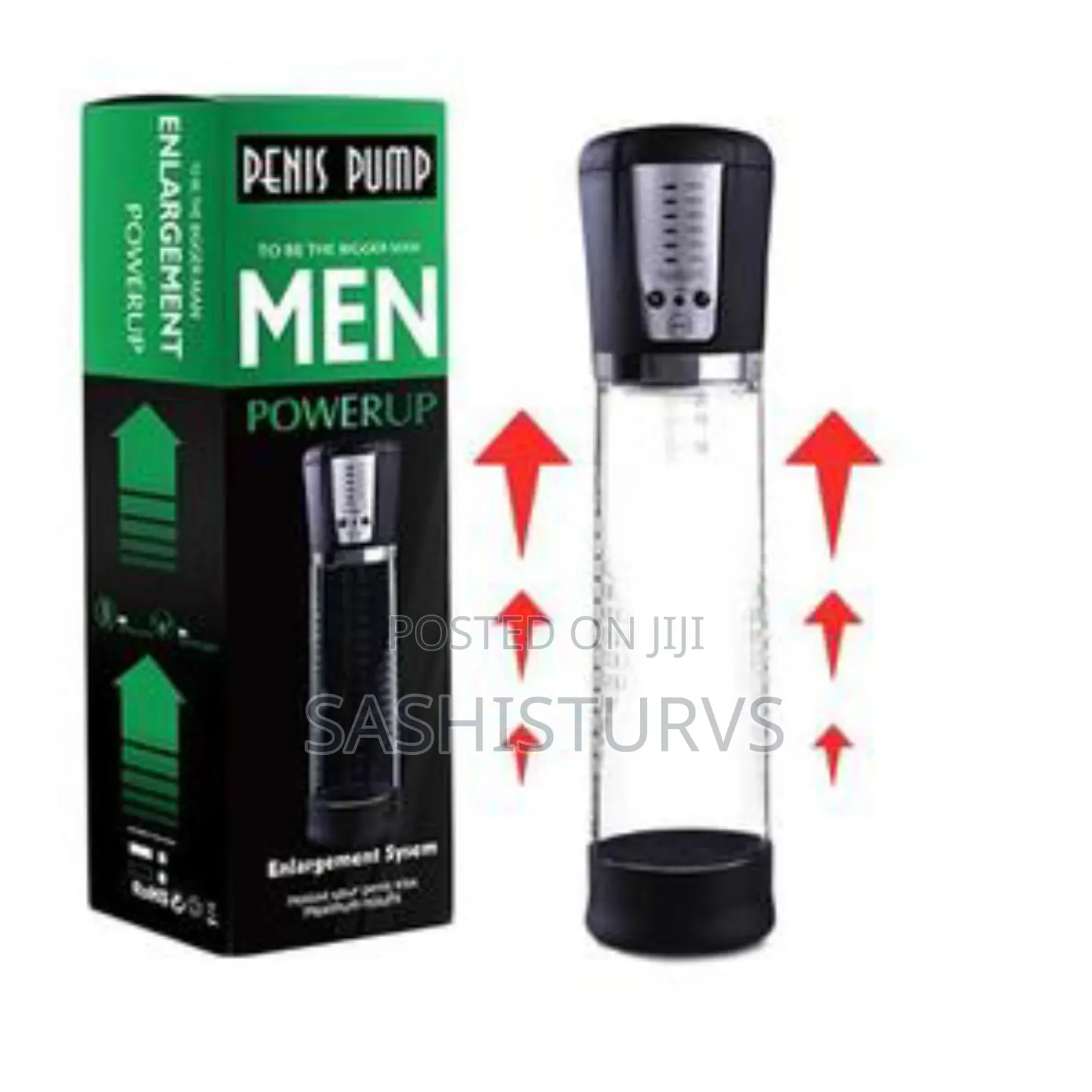 Penis Pump Vacuum Suction Enlargement Cock With Free Cock Rings