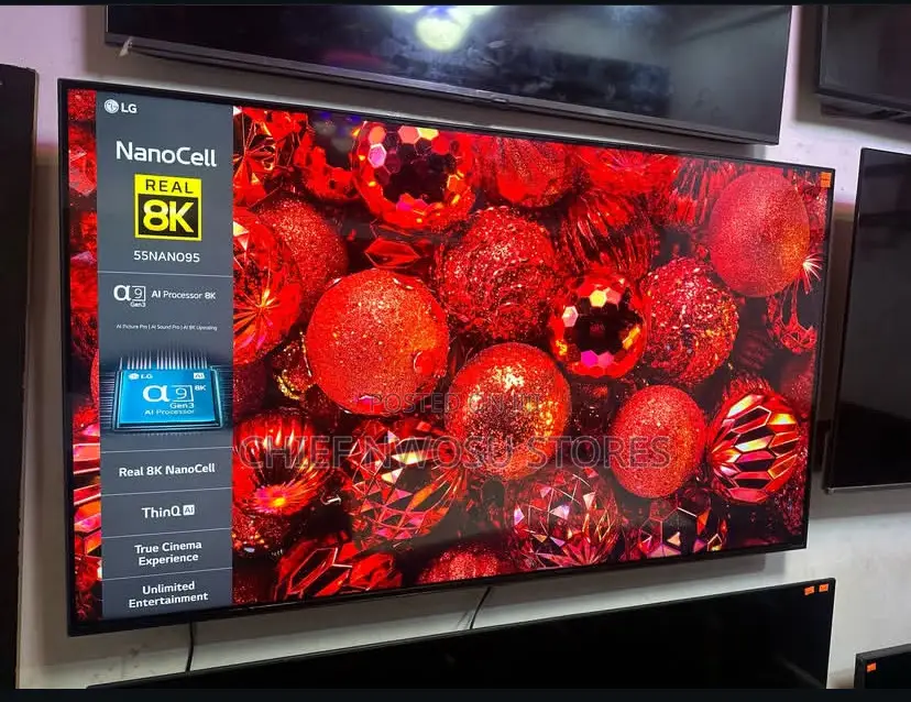 55" Lg Nanocell Real Display Smart Tv With Thinq Ai