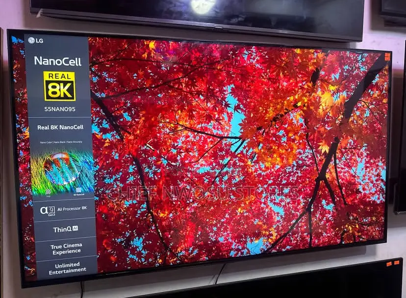 55" Lg Nanocell Real Display Smart Tv With Thinq Ai