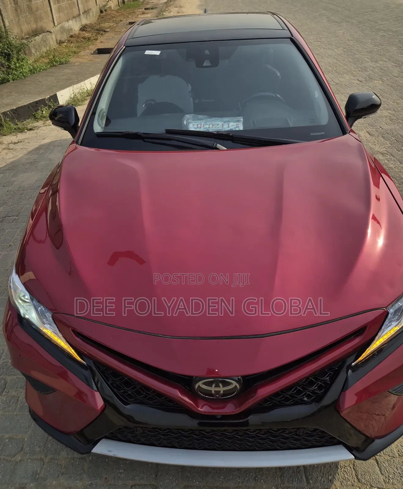 Toyota Camry XSE V6 FWD (3.5L 6cyl 8AM) 2018 Burgundy