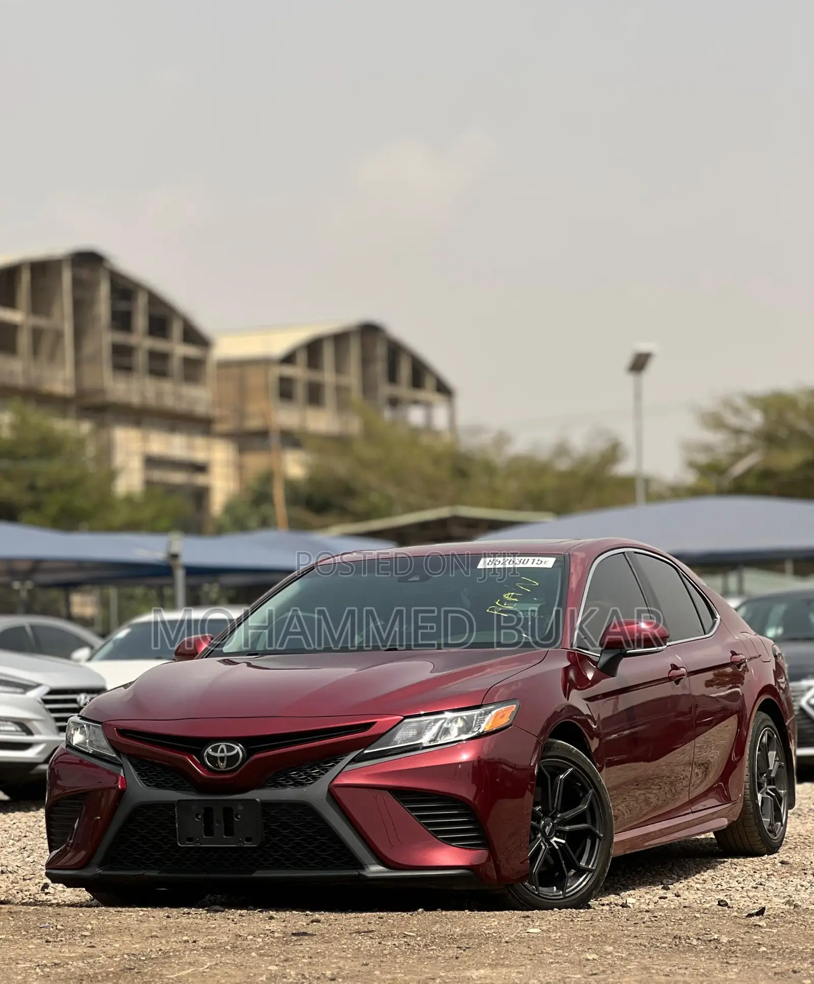 Toyota Camry SE (2.5L 4cyl 8A) 2019 Burgundy