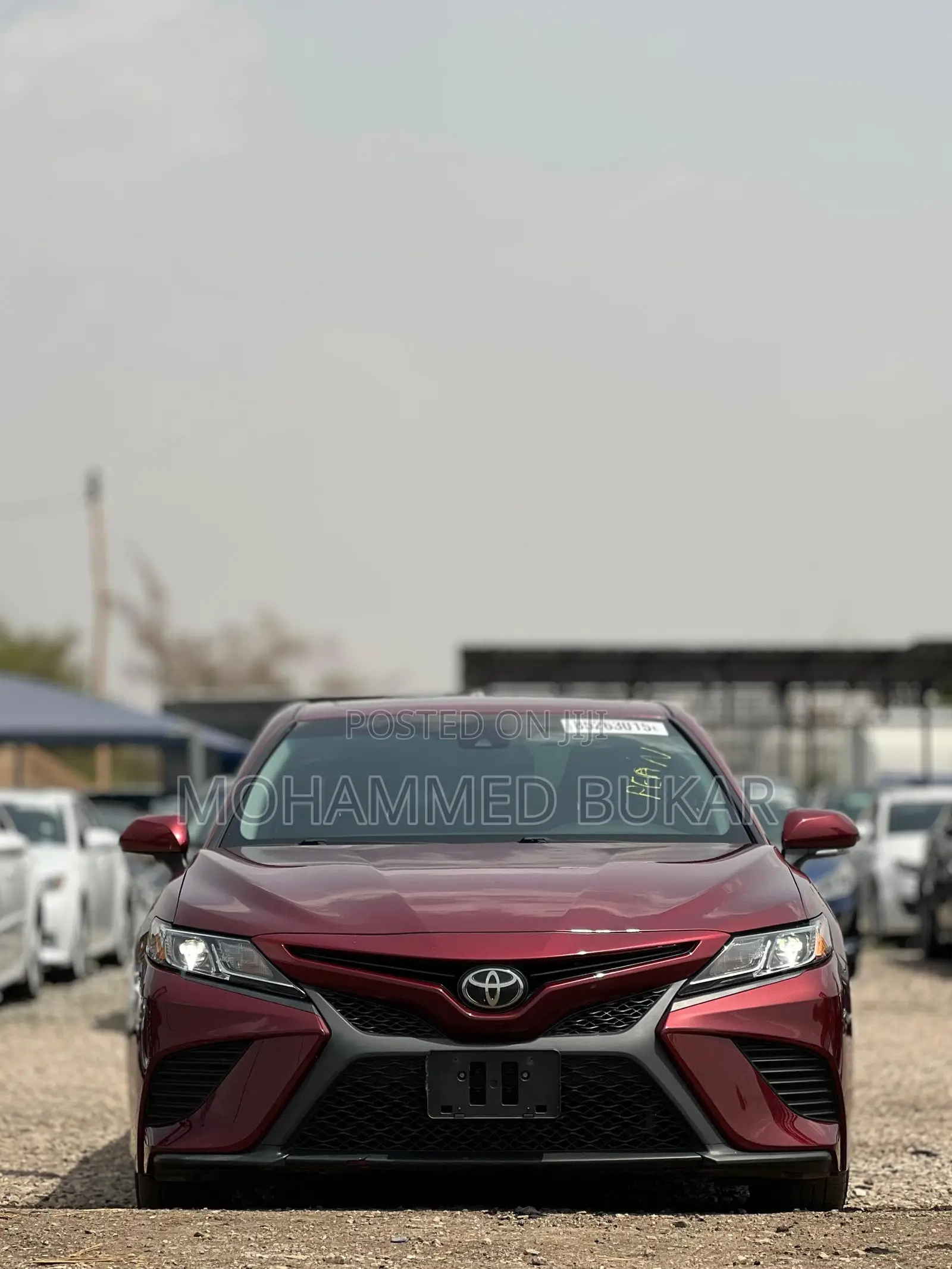 Toyota Camry SE (2.5L 4cyl 8A) 2019 Burgundy