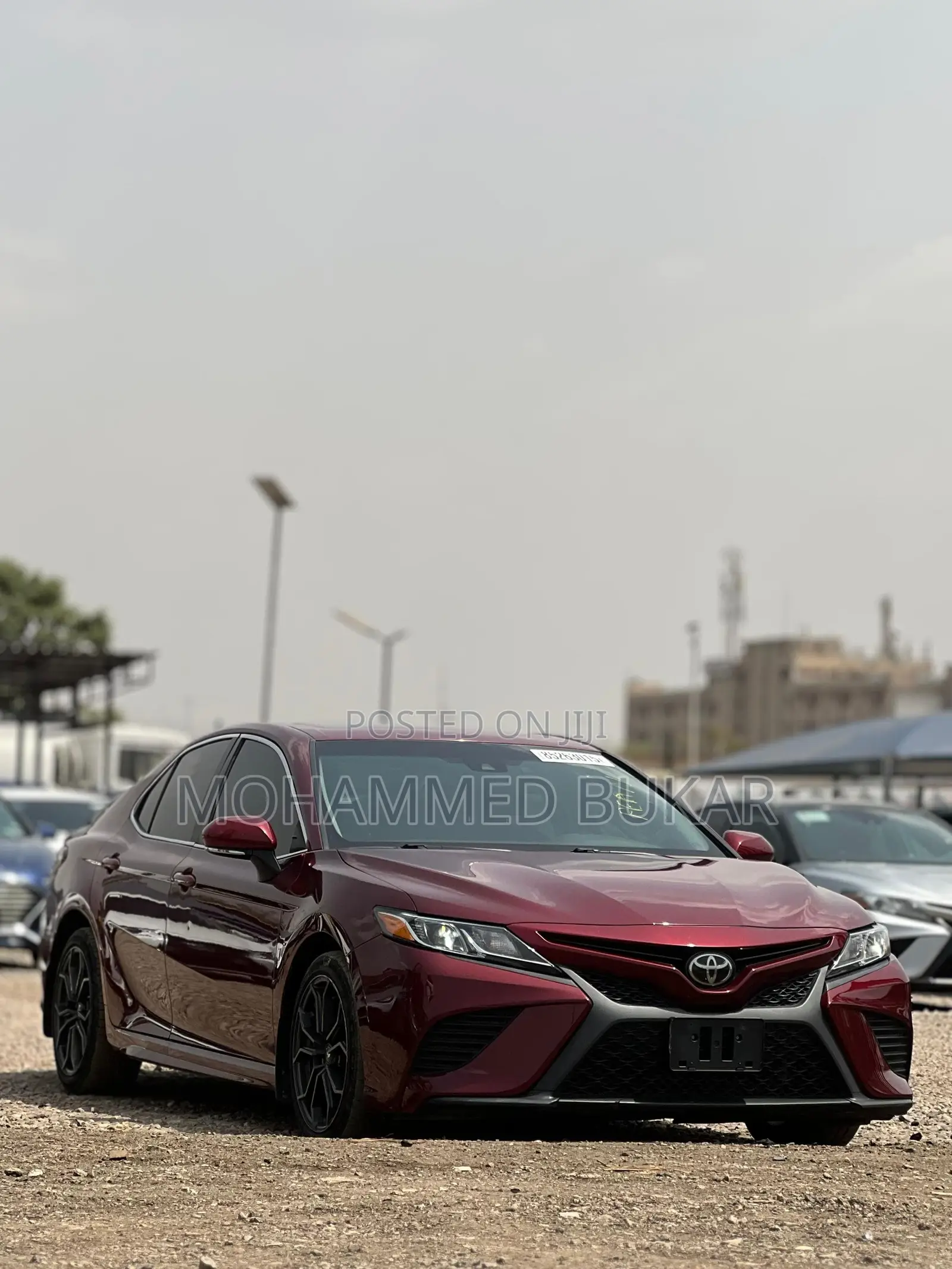 Toyota Camry SE (2.5L 4cyl 8A) 2019 Burgundy