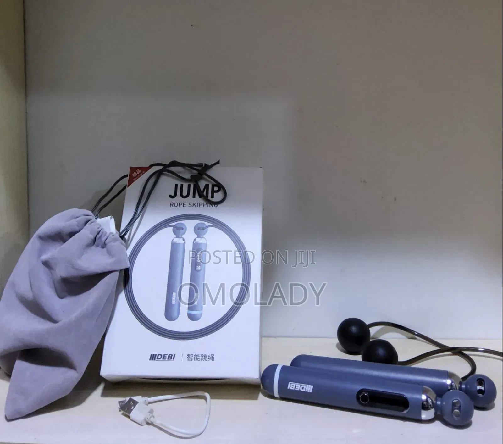 Weighted Jump Rope With Speed Counter