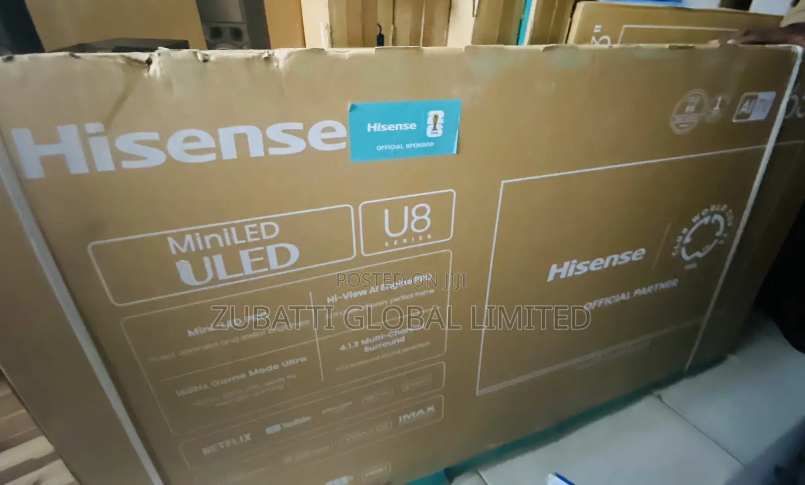 Hisense Uled U8 65inches Mini Led Pro