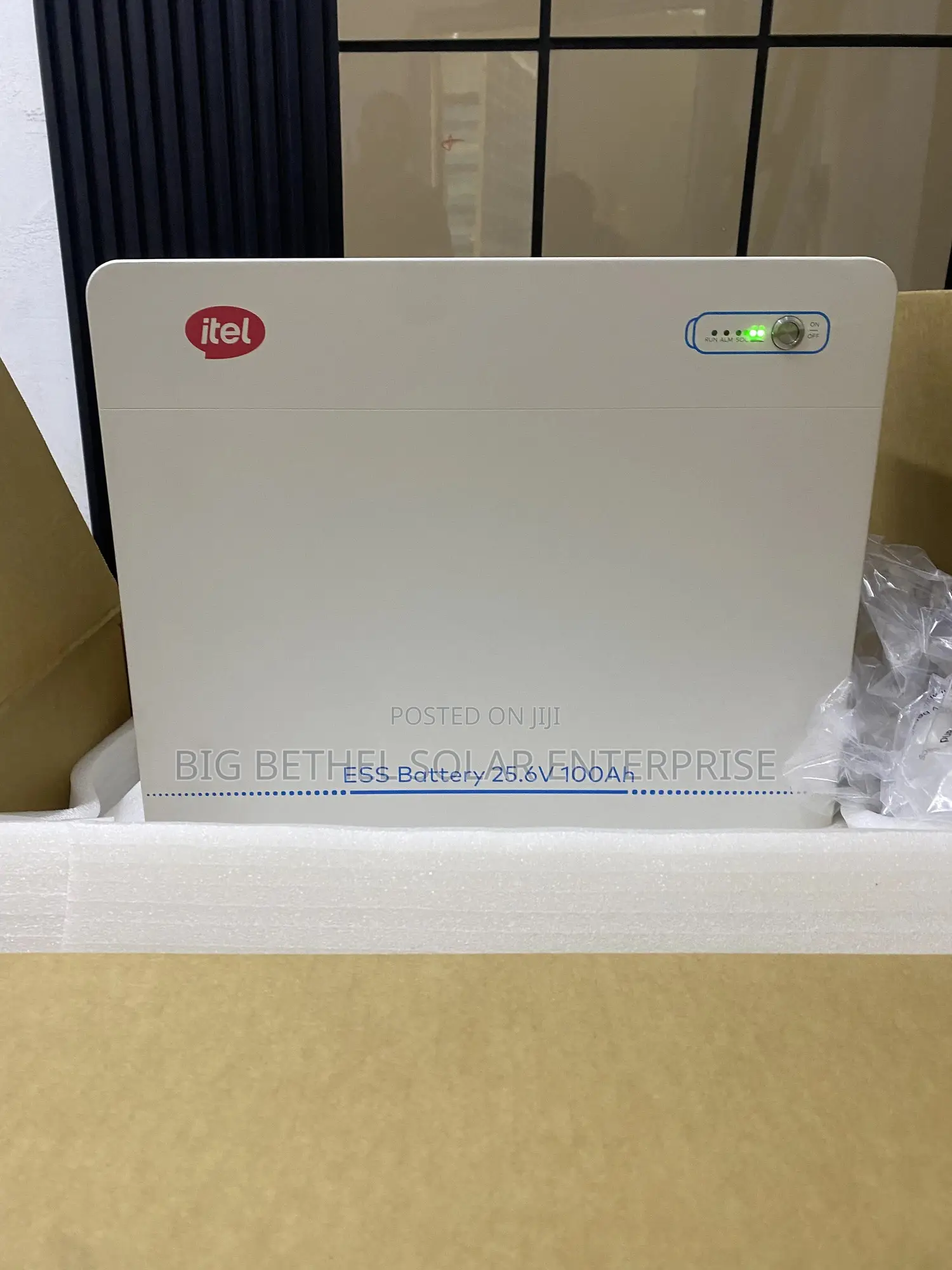 Itel 5kwh 25.6v 100ah Solar Lithium Battery