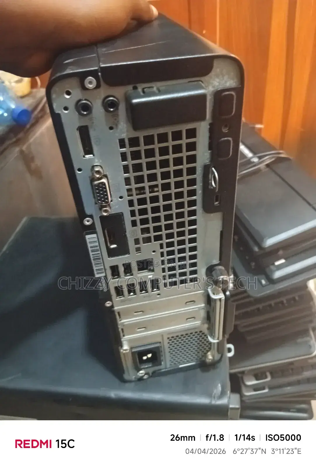 Desktop Computer HP ProDesk 600 G3 4GB Intel Core i5 HDD 500GB