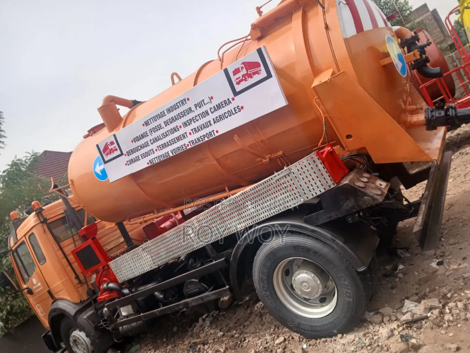 Tokunbo Benz 1722 Septic / Sewage Truck