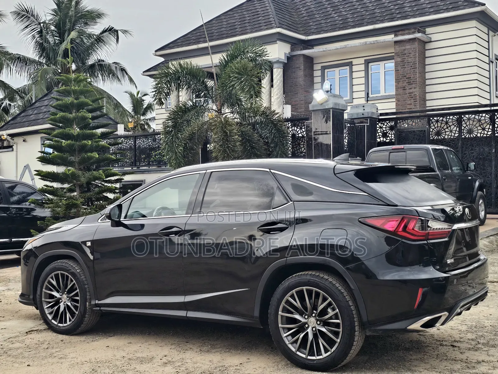 Lexus RX 350 F Sport AWD 2017 Black