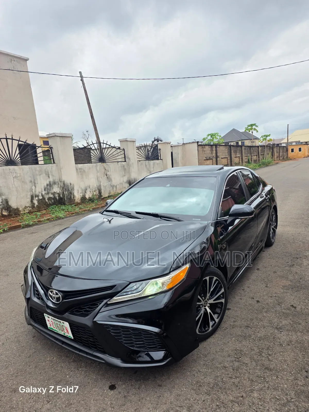 Toyota Camry SE FWD 2020 Black
