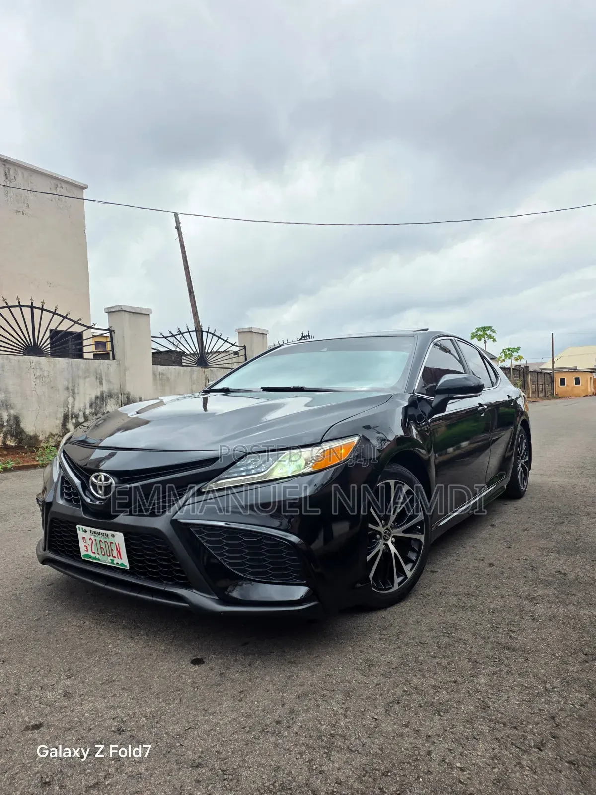 Toyota Camry SE FWD 2020 Black