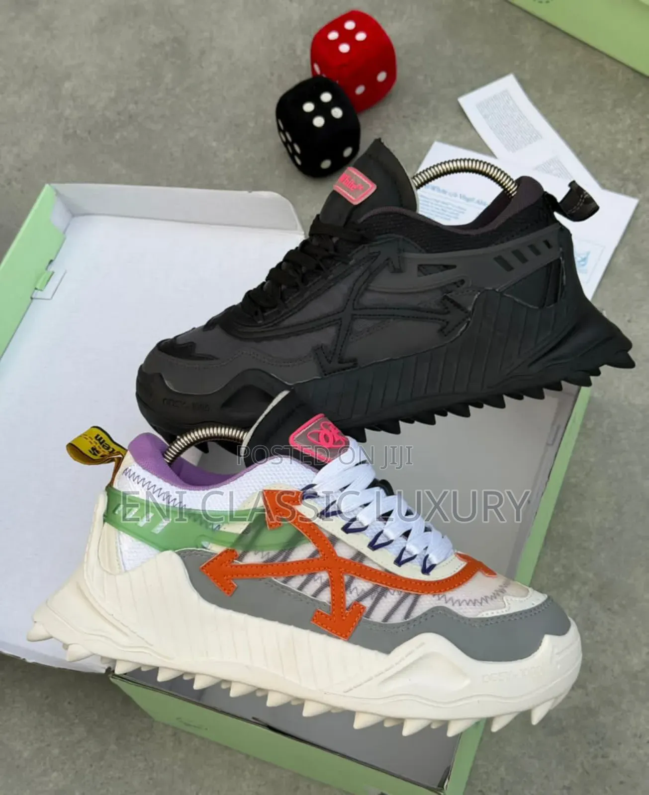 High Quality Luxury Men's Sneakers Off-White Best Quality Well Banded