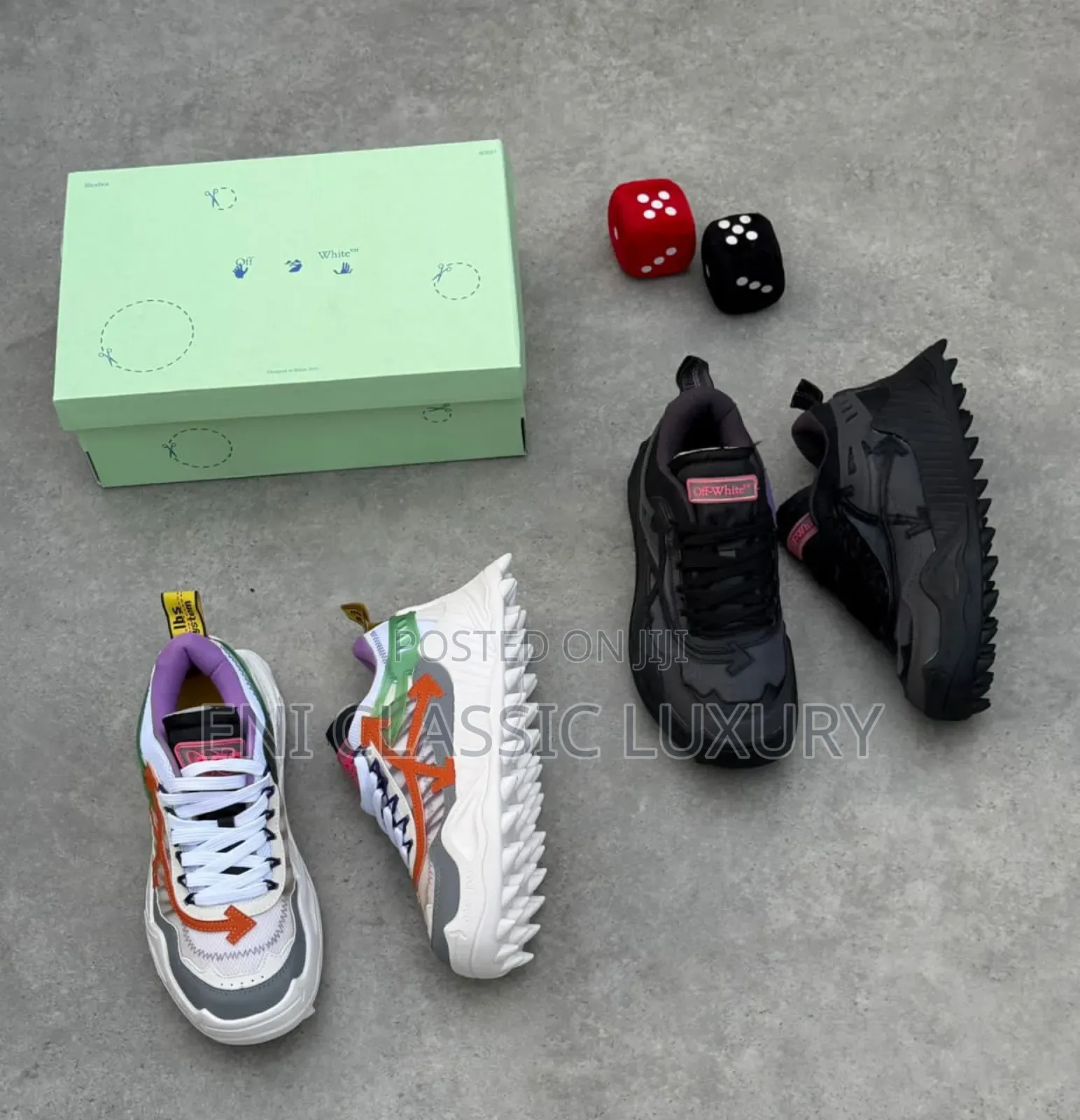High Quality Luxury Men's Sneakers Off-White Best Quality Well Banded