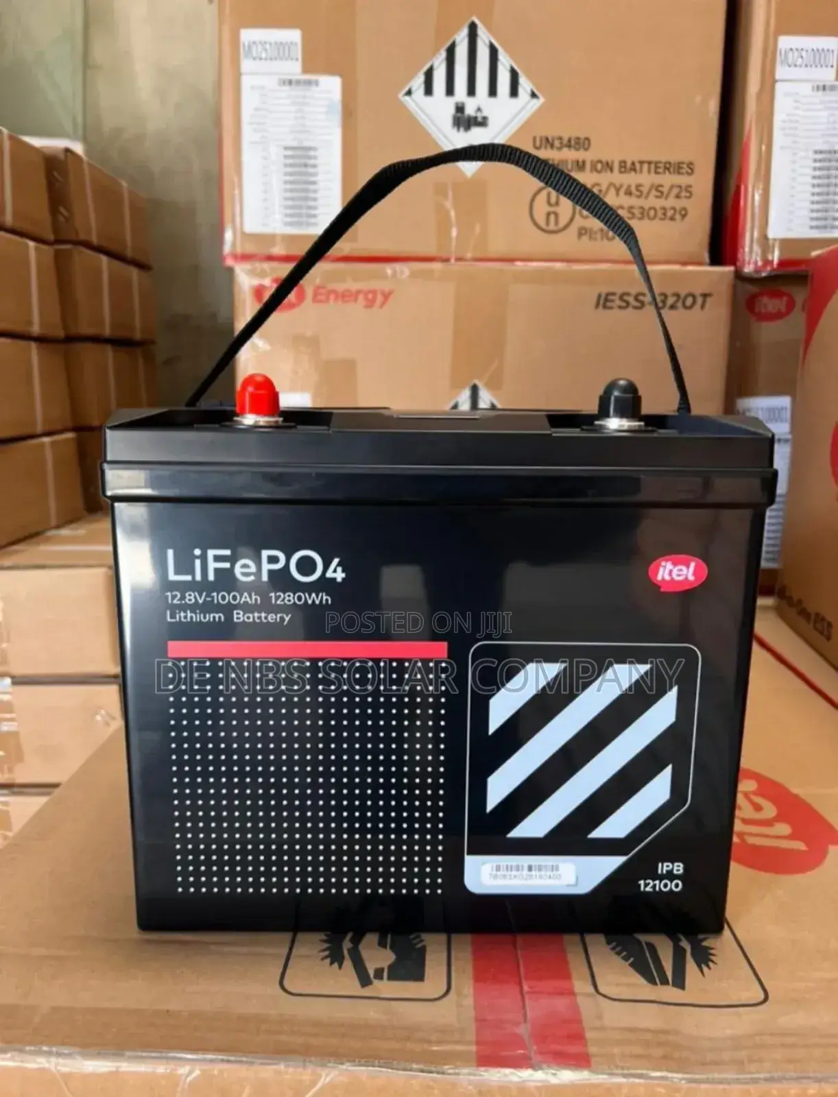 Itel 1.280kwh 12.8v Lithium Battery With Bluetooth