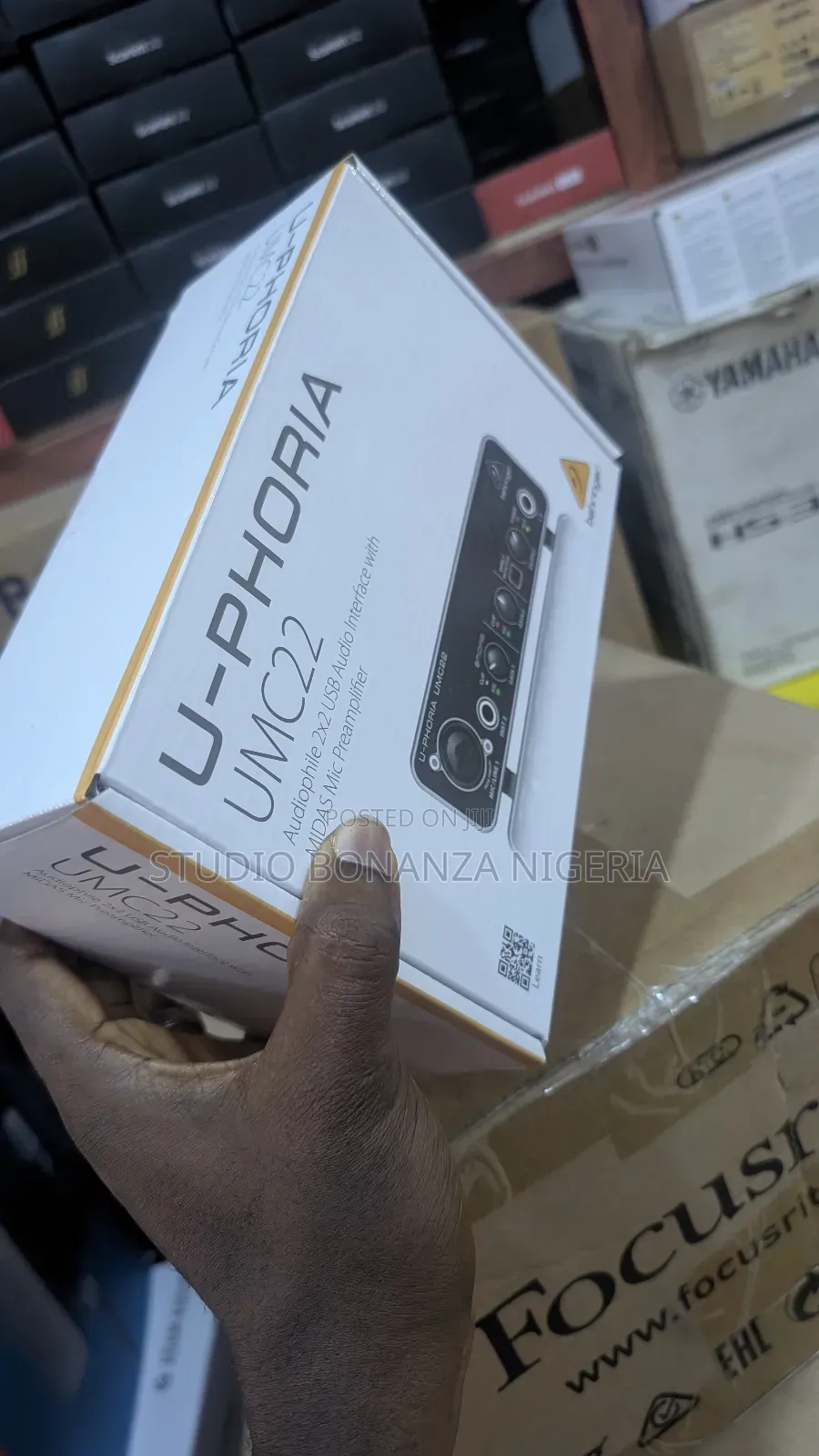 Behringer U-phoria Umc22 Audio Interface Soundcard