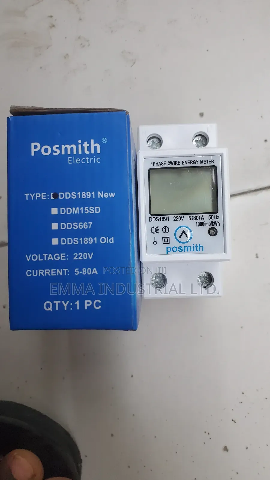 1phase Energy Meter5 (80a)