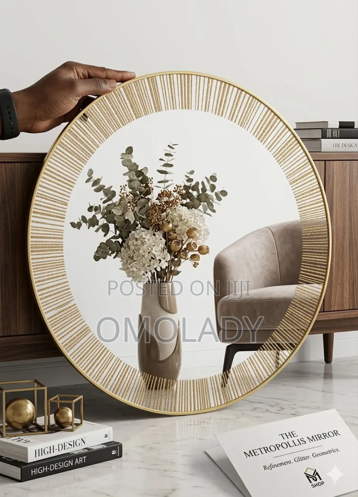 Unique 35cm Unbreakable Dressing Mirror