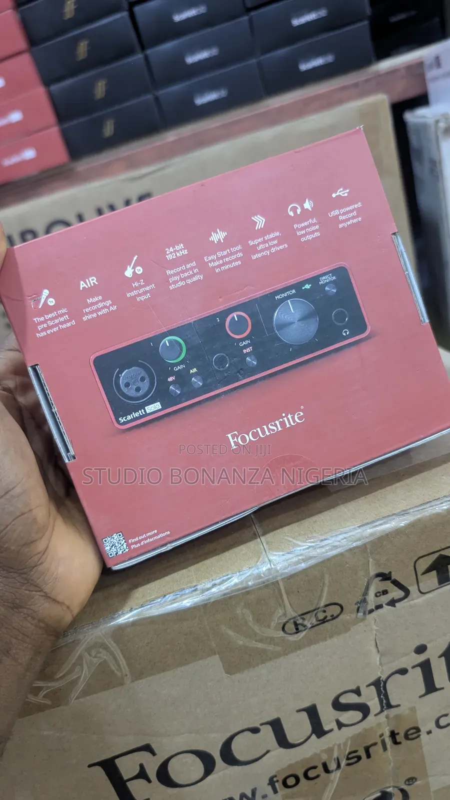 Focusrite Scarlett Solo (3rd Gen) Audio Interface Soundcard