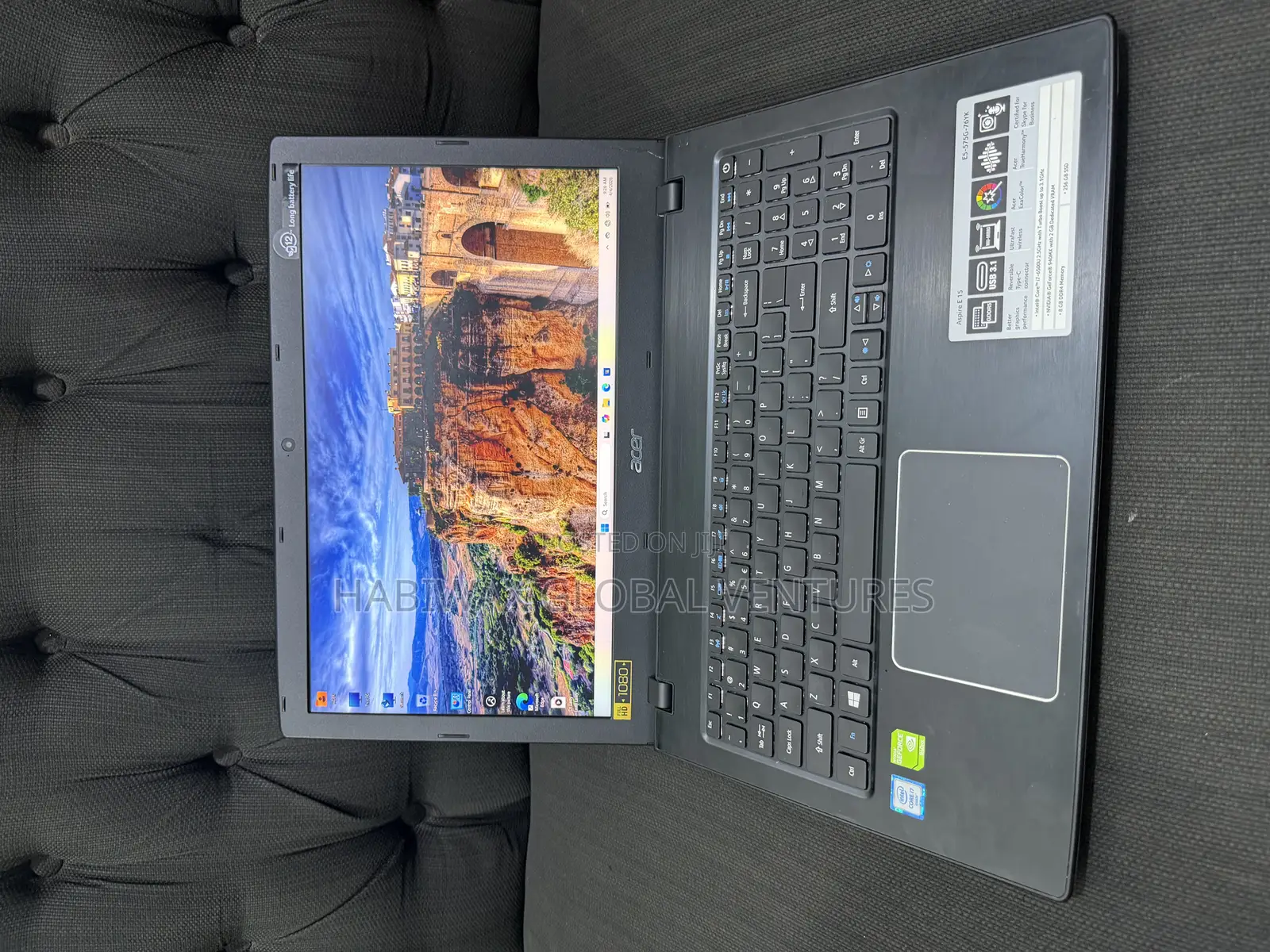 Laptop Acer Aspire E5-575G 12GB Intel Core i7 SSD 256GB